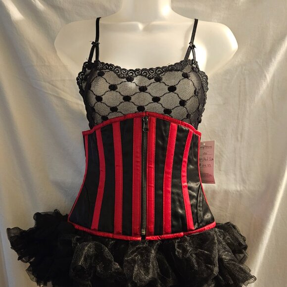 NWT Gibson Girl Blouse MED White Victorian Cosplay - Picture 12 of 15